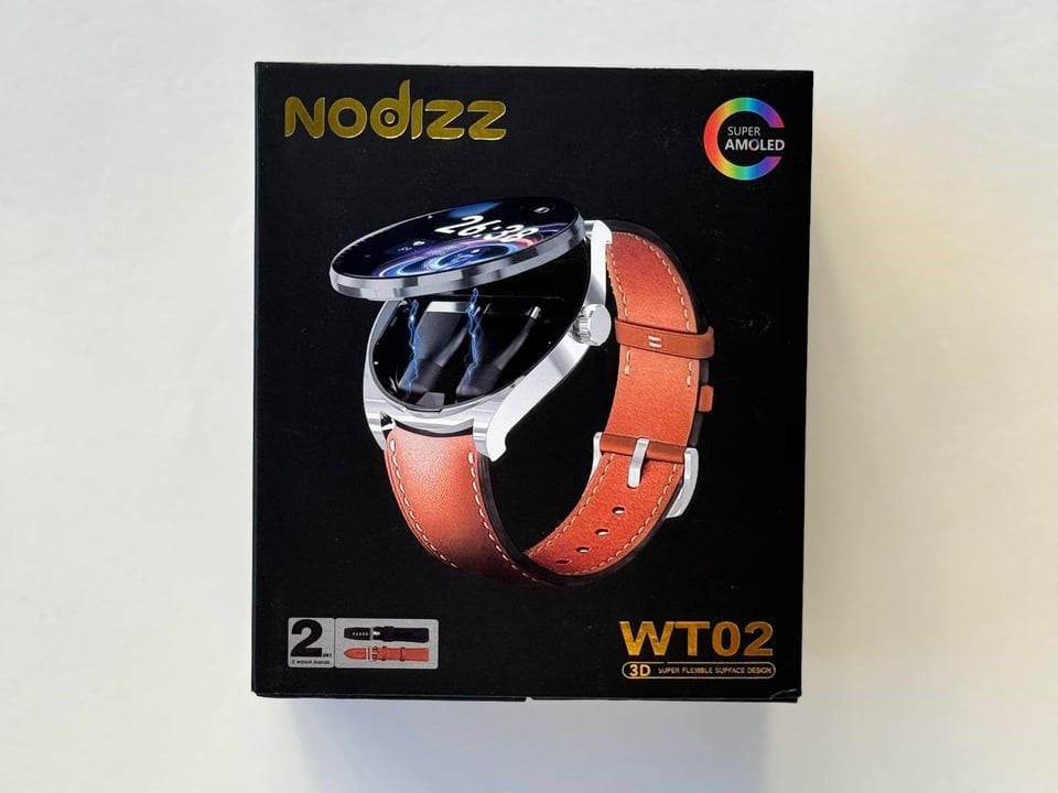 Умные часы Smart Watch NODIZZ WT02 с наушниками внутри корпуса